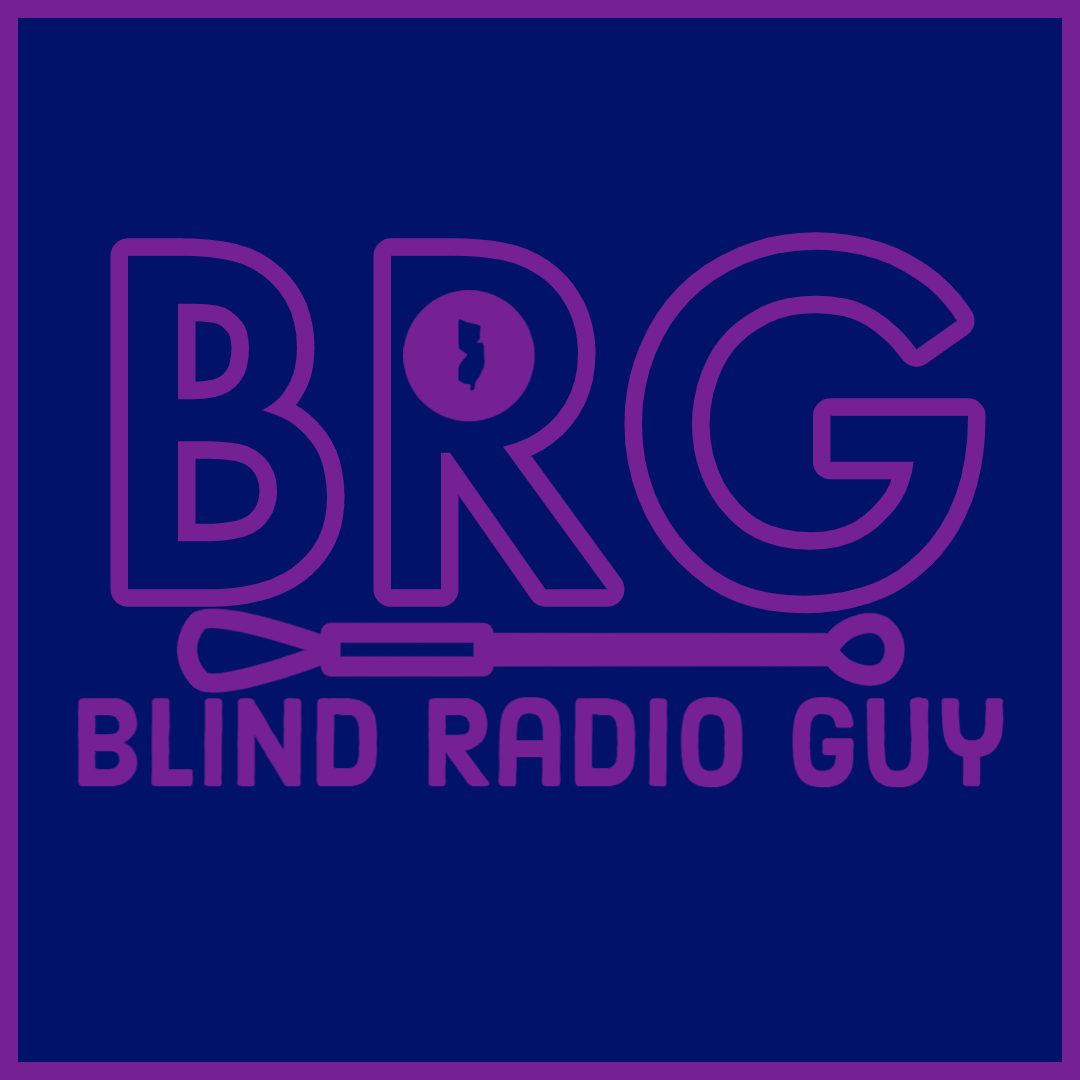 The Blind Radio Guy logo